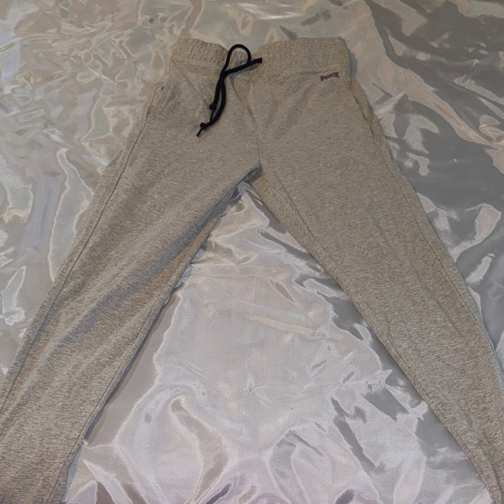 PINK Victoria's Secret Light Gray Joggers